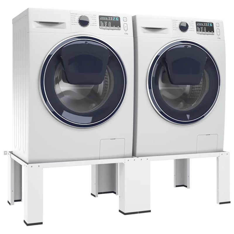 Load image into Gallery viewer, Vidaxl wasmachine- en drogerverhoger dubbel wit
