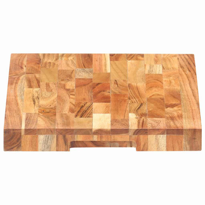 Load image into Gallery viewer, Vidaxl hakblok 40x30x4 cm massief acaciahout
