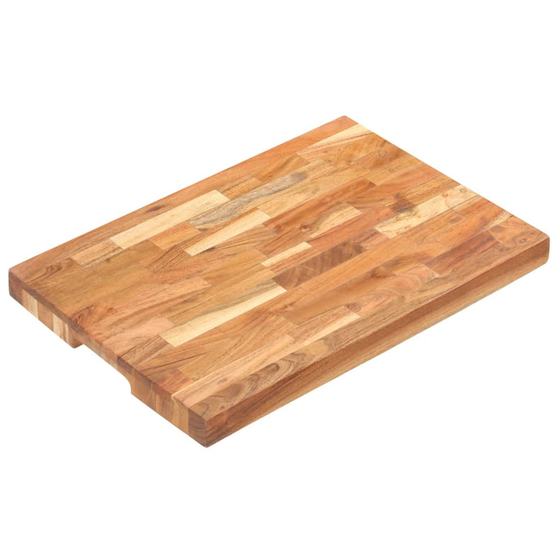 Load image into Gallery viewer, Vidaxl hakblok 50x35x4 cm massief acaciahout
