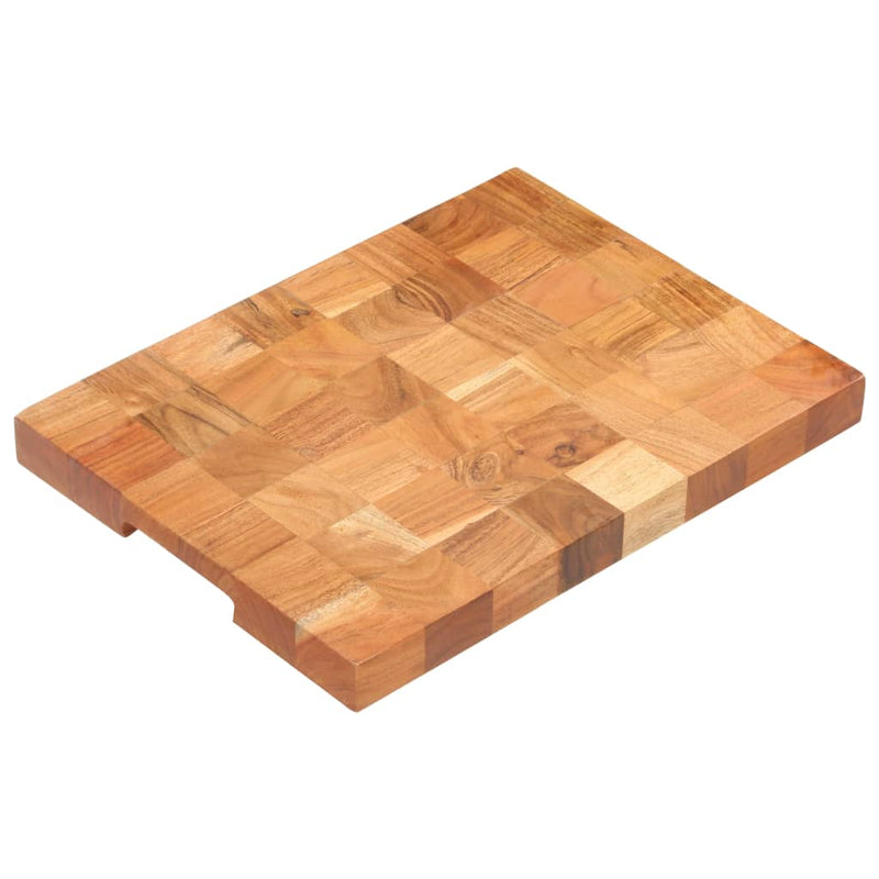 Afbeelding laden in galerijviewer, Vidaxl hakblok 40x30x3,8 cm massief acaciahout
