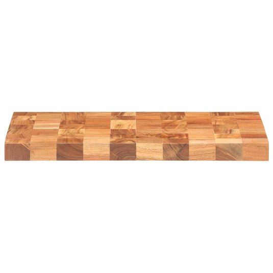 Vidaxl hakblok 50x34x3,8 cm massief acaciahout