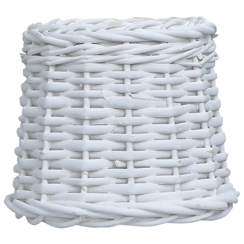 Laden Sie das Bild in Galerie -Viewer, Vidaxl lampenkap 25x17 cm wicker wit
