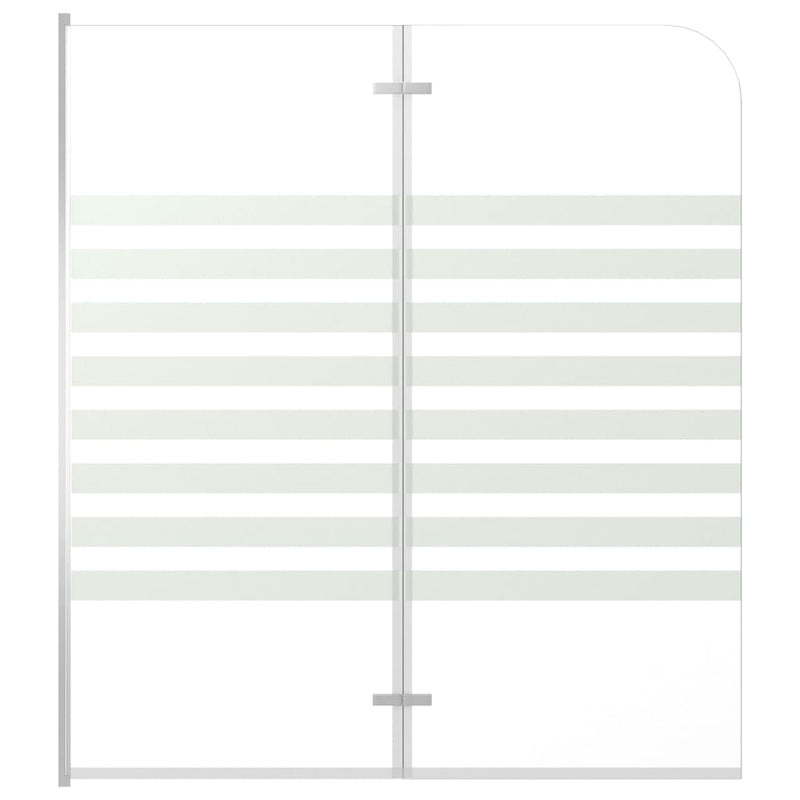 Load image into Gallery viewer, Vidaxl badwand gestreept 120x140 cm gehard glas
