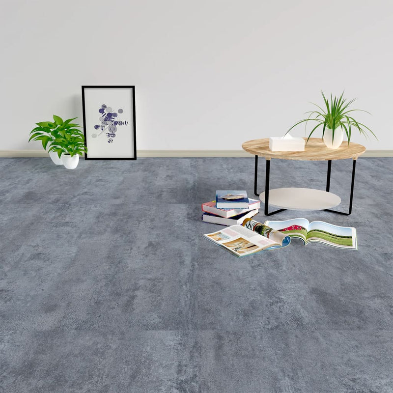 Load image into Gallery viewer, Vidaxl vloerplanken zelfklevend 5,11 m² pvc marmerpatroon grijs
