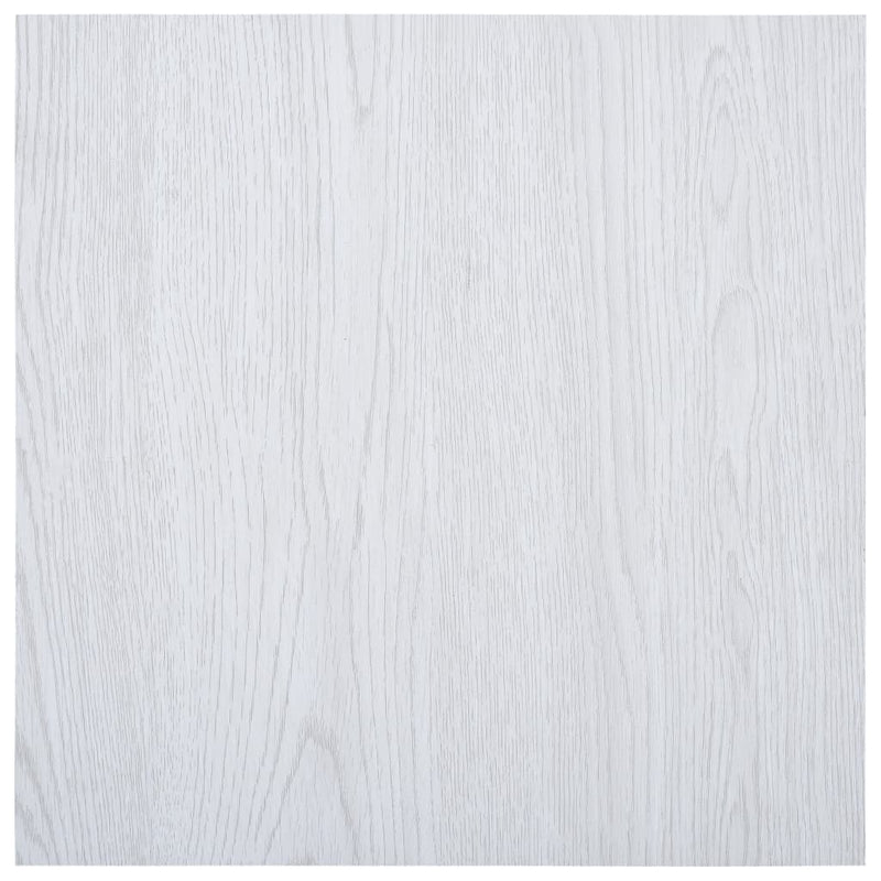 Load image into Gallery viewer, Vidaxl vloerplanken zelfklevend 5,11 m² pvc wit
