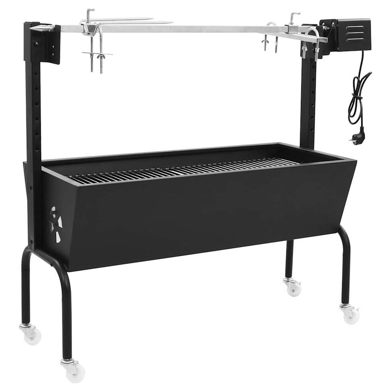 Load image into Gallery viewer, Vidaxl bbq draaispit elektrisch roestvrij staal
