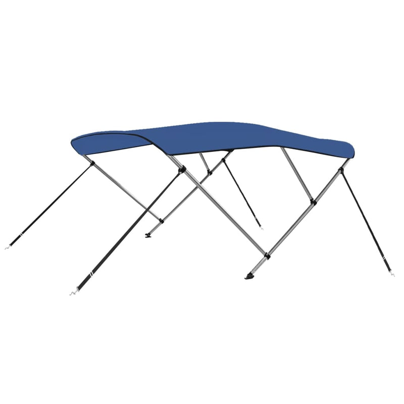 Load image into Gallery viewer, Vidaxl biminitop 3-boogs 183x196x137 cm blauw
