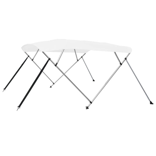 Vidaxl biminitop 4-boogs 243x180x137 cm wit
