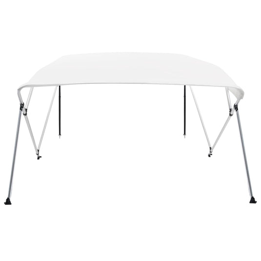 Vidaxl biminitop 4-boogs 243x196x137 cm wit