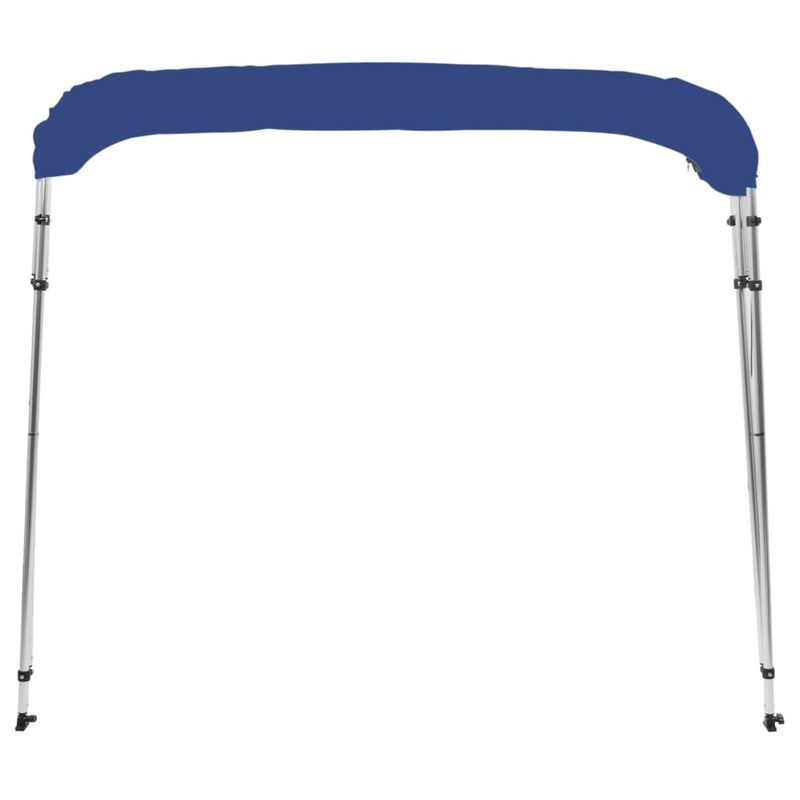 Load image into Gallery viewer, Vidaxl biminitop 4-boogs 243x210x137 cm blauw
