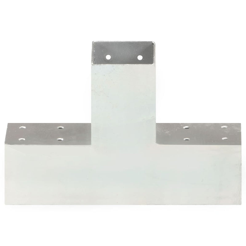 Load image into Gallery viewer, Vidaxl paalverbinding x-vorm 71x71 mm gegalvaniseerd metaal
