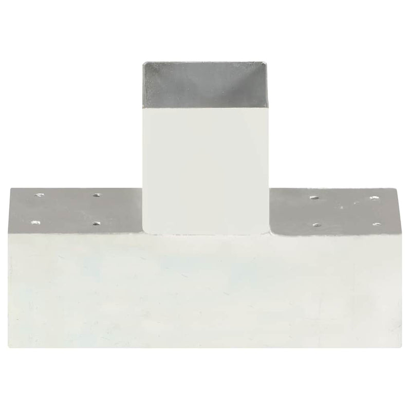 Chargez l'image dans la visionneuse de la galerie, Vidaxl paalverbinding t-vorm 91x91 mm gegalvaniseerd metaal
