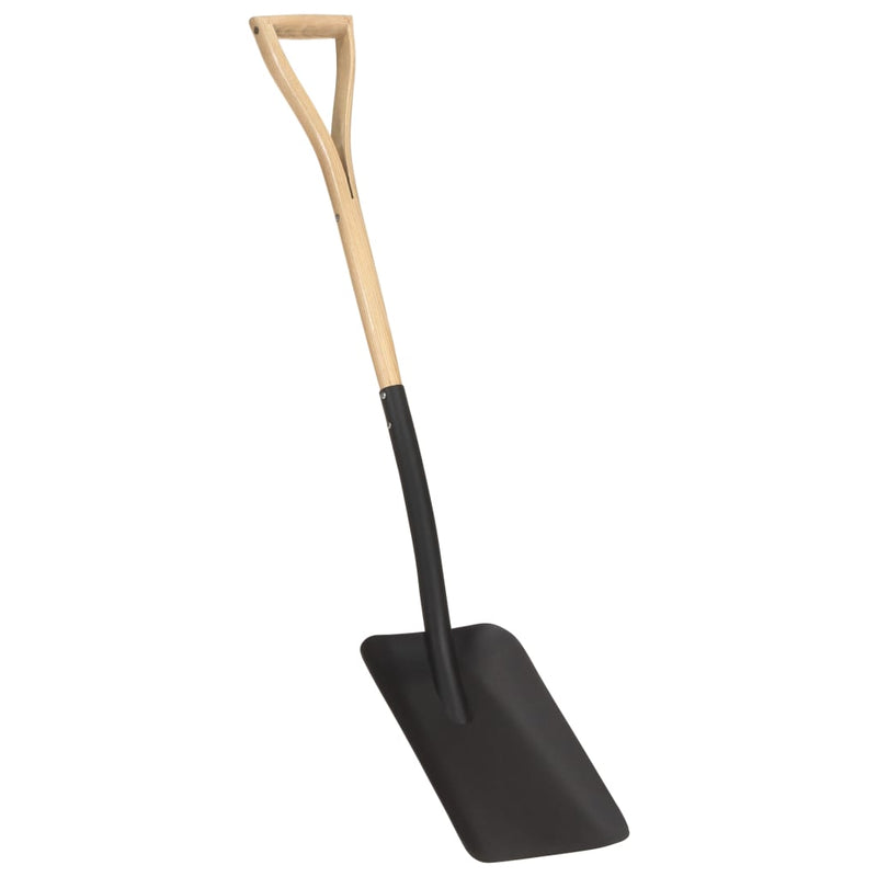 Load image into Gallery viewer, Vidaxl spade yd-greep staal en essenhout
