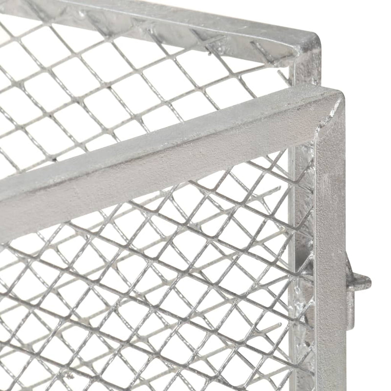 Cargue la imagen en el visor de la galería, Vidaxl compostbak 85x85x70 cm gegalvaniseerd staal
