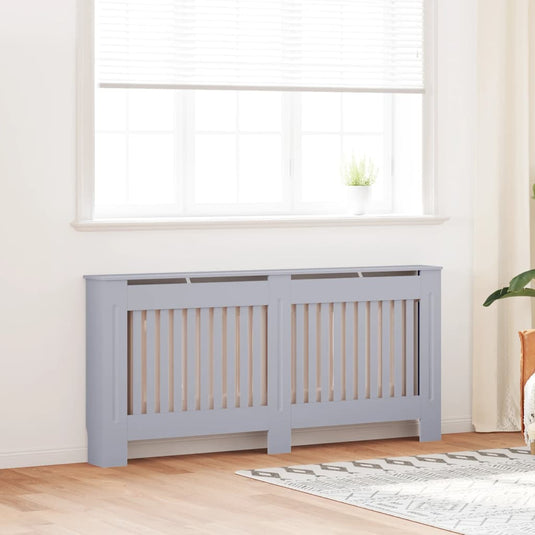 Vidaxl radiatorombouw 172x19x81,5 cm mdf antraciet