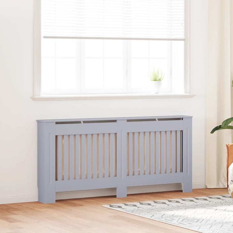 Load image into Gallery viewer, Vidaxl radiatorombouw 172x19x81,5 cm mdf antraciet
