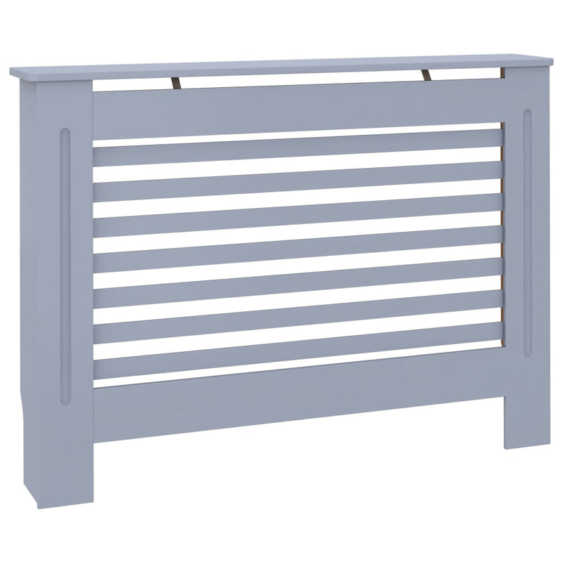 Load image into Gallery viewer, Vidaxl radiatorombouw 112x19x81,5 cm mdf antraciet
