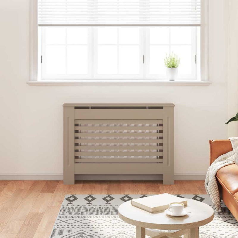 Load image into Gallery viewer, Vidaxl radiatorombouw 112x19x81,5 cm mdf
