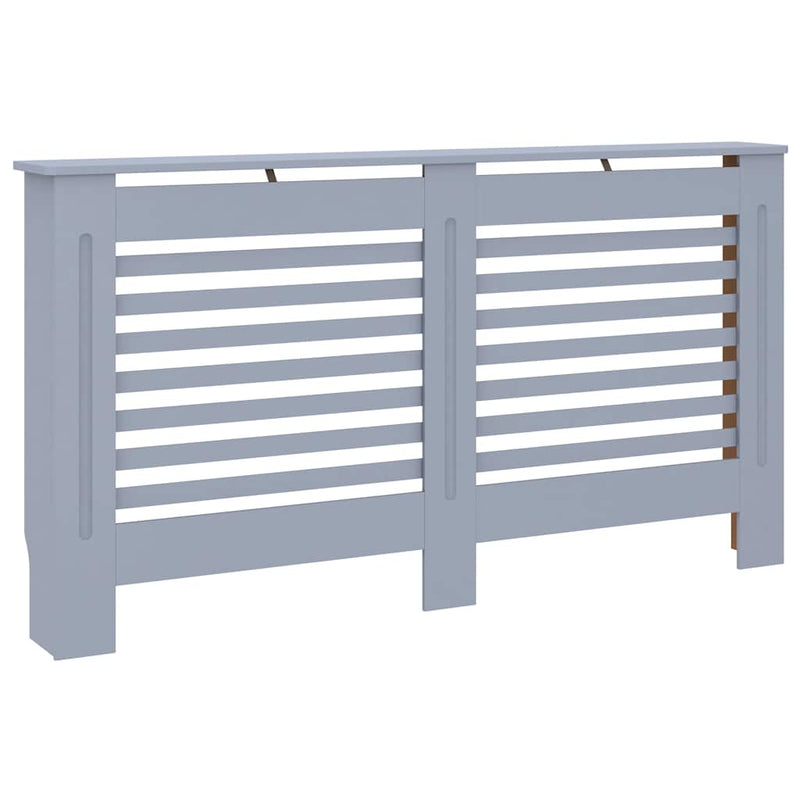 Load image into Gallery viewer, Vidaxl radiatorombouw 152x19x81,5 cm mdf antraciet
