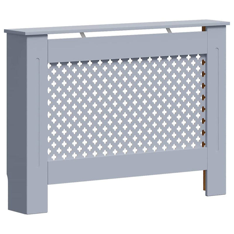 Load image into Gallery viewer, Vidaxl radiatorombouw 112x19x81,5 cm mdf antraciet
