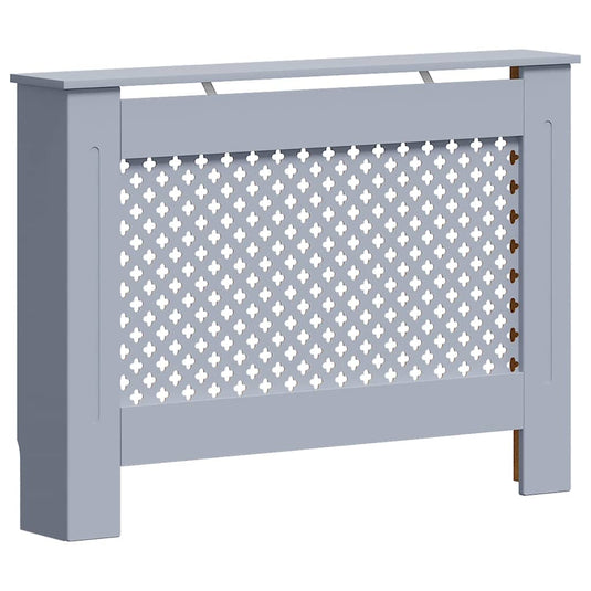 Vidaxl radiatorombouw 112x19x81,5 cm mdf antraciet