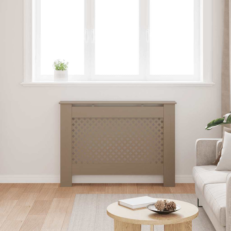 Load image into Gallery viewer, Vidaxl radiatorombouw 112x19x81,5 cm mdf
