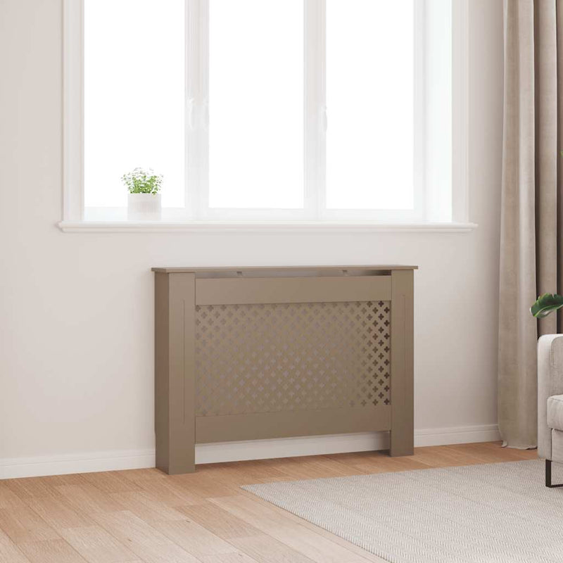 Load image into Gallery viewer, Vidaxl radiatorombouw 112x19x81,5 cm mdf
