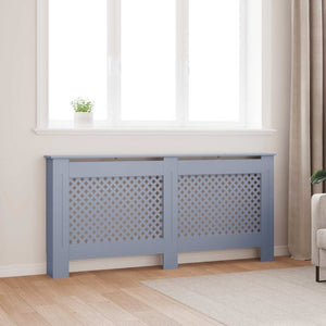 Vidaxl radiatorombouw 172x19x81,5 cm mdf antraciet