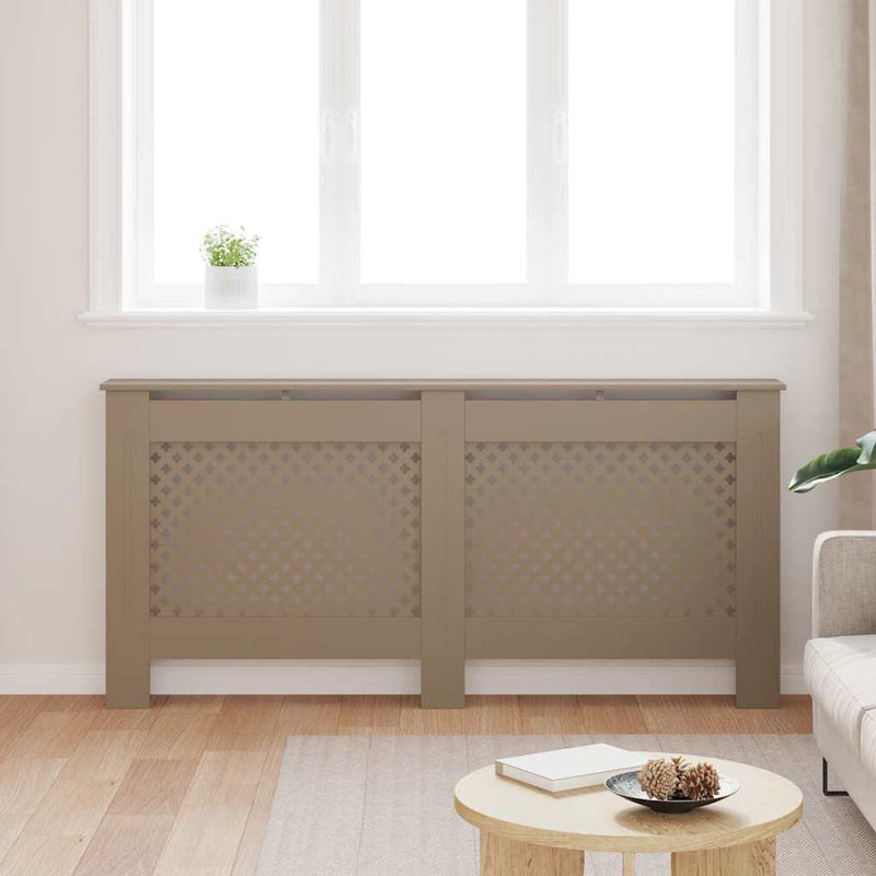Afbeelding laden in galerijviewer, Vidaxl radiatorombouw 172x19x81,5 cm mdf
