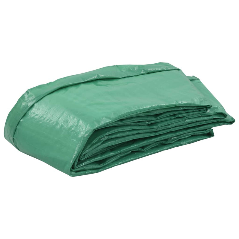 Load image into Gallery viewer, Vidaxl veiligheidsmat voor 4,57 m ronde trampoline pe groen

