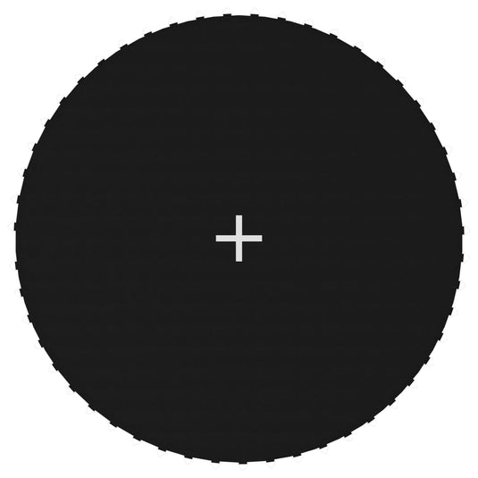 Vidaxl springmat voor 10 feet 3,05 m ronde trampoline stof zwart