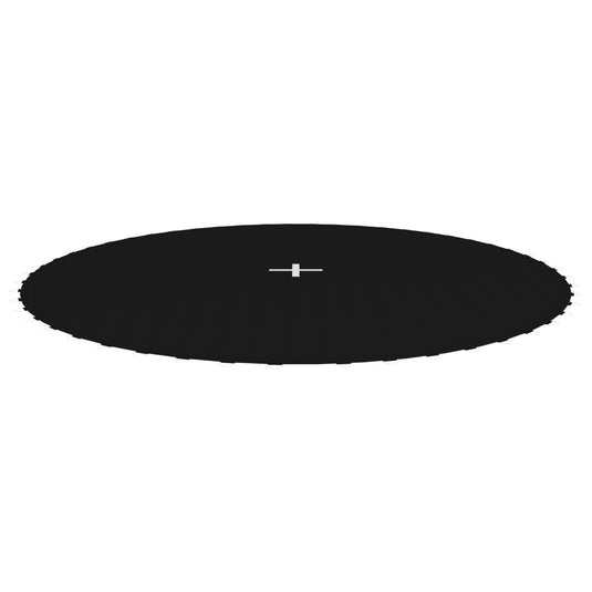 Vidaxl springmat voor 10 feet 3,05 m ronde trampoline stof zwart