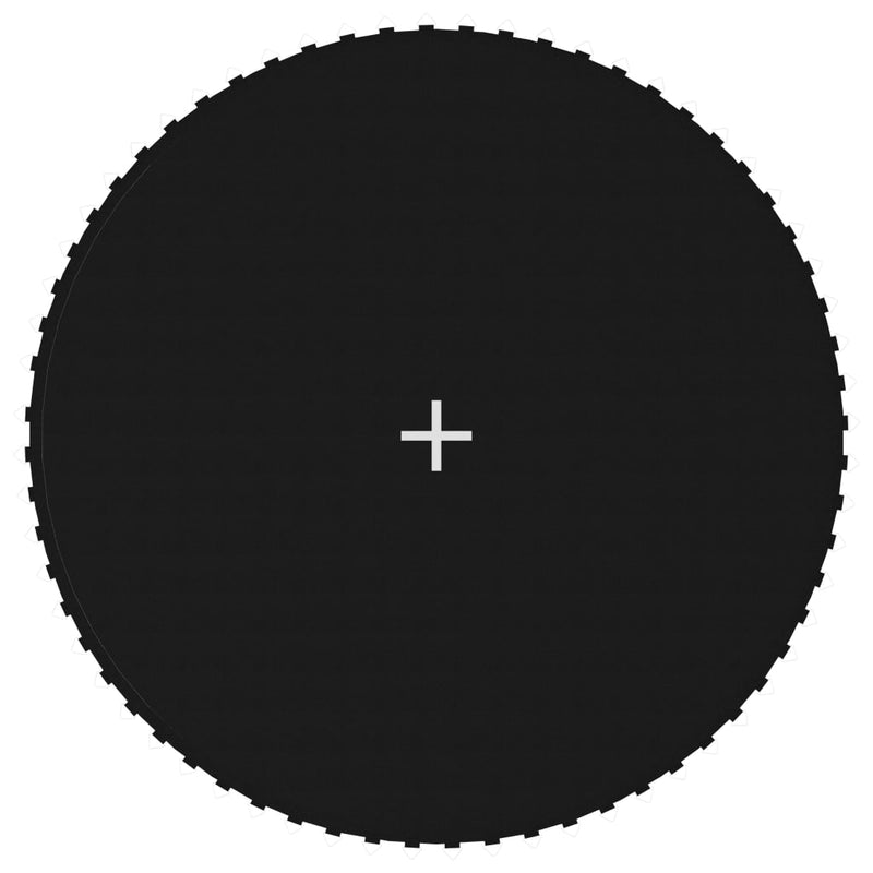 Load image into Gallery viewer, Vidaxl springmat voor 12 feet 3,66 m ronde trampoline stof zwart
