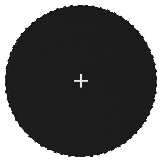 Vidaxl springmat voor 12 feet 3,66 m ronde trampoline stof zwart