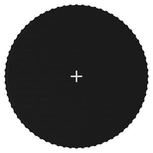 Vidaxl springmat voor 13 feet 3,96 m ronde trampoline stof zwart