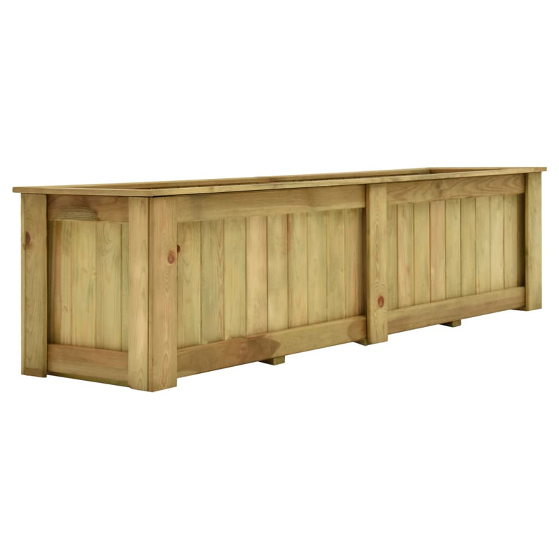 Load image into Gallery viewer, VidaXL Plantenbak verhoogd 196x50x50 cm geïmpregneerd grenenhout

