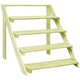 VidaXL Plantenstandaard 80x80x80 cm geïmpregneerd grenenhout