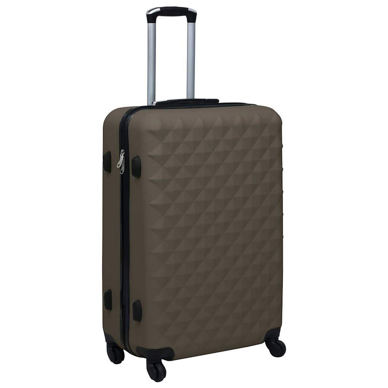 Load image into Gallery viewer, Vidaxl 3-delige harde kofferset abs bruin
