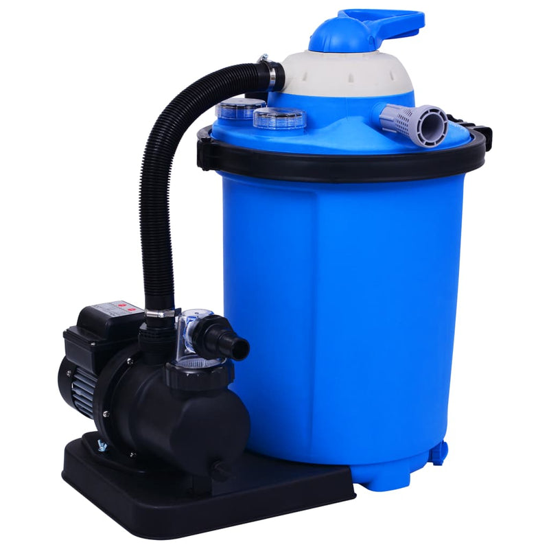 Load image into Gallery viewer, Vidaxl zandfilterpomp met timer 550 w 50 l
