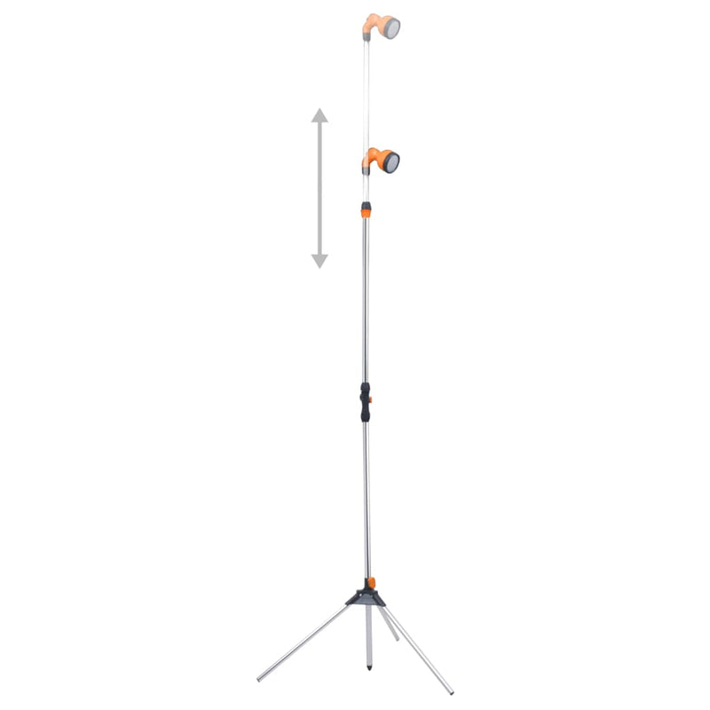 Load image into Gallery viewer, Vidaxl buitendouche met statief 221 cm aluminium

