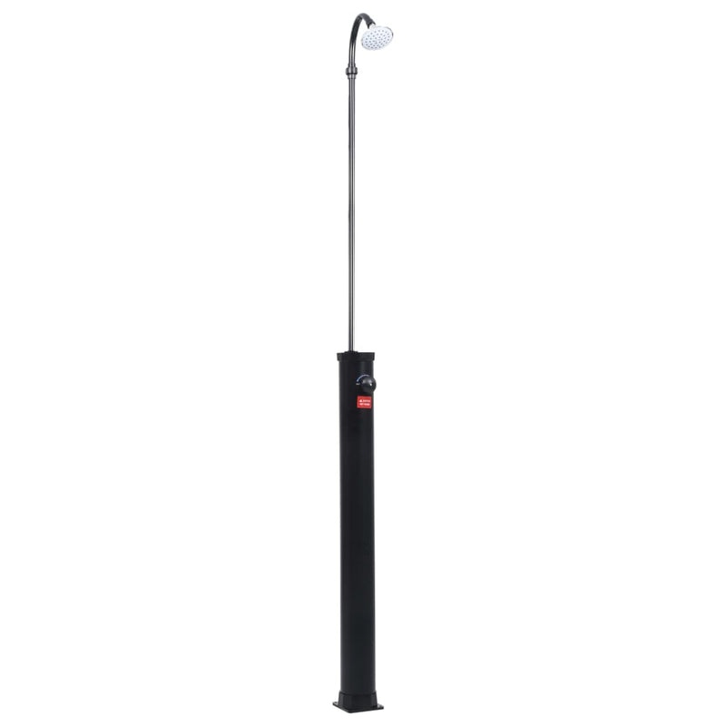 Load image into Gallery viewer, Vidaxl buitendouche solar 8 l 215 cm zwart
