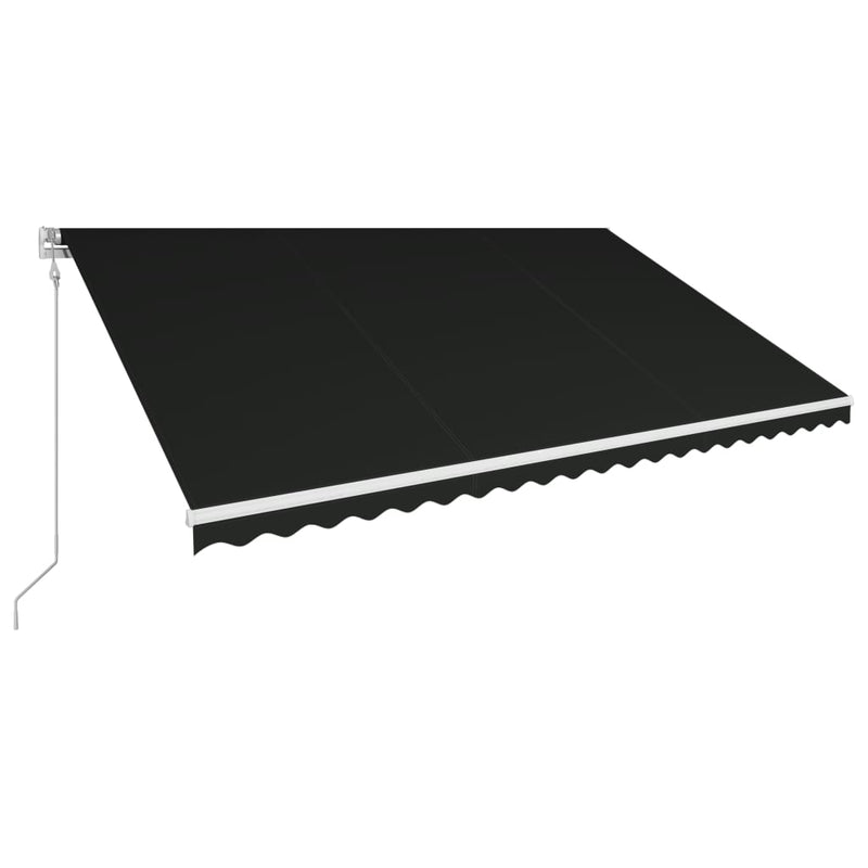 Load image into Gallery viewer, VidaXL Luifel automatisch uittrekbaar 500x300 cm antraciet
