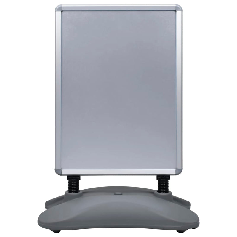 Load image into Gallery viewer, Vidaxl posterstandaard a1 waterdicht aluminiumlegering grijs
