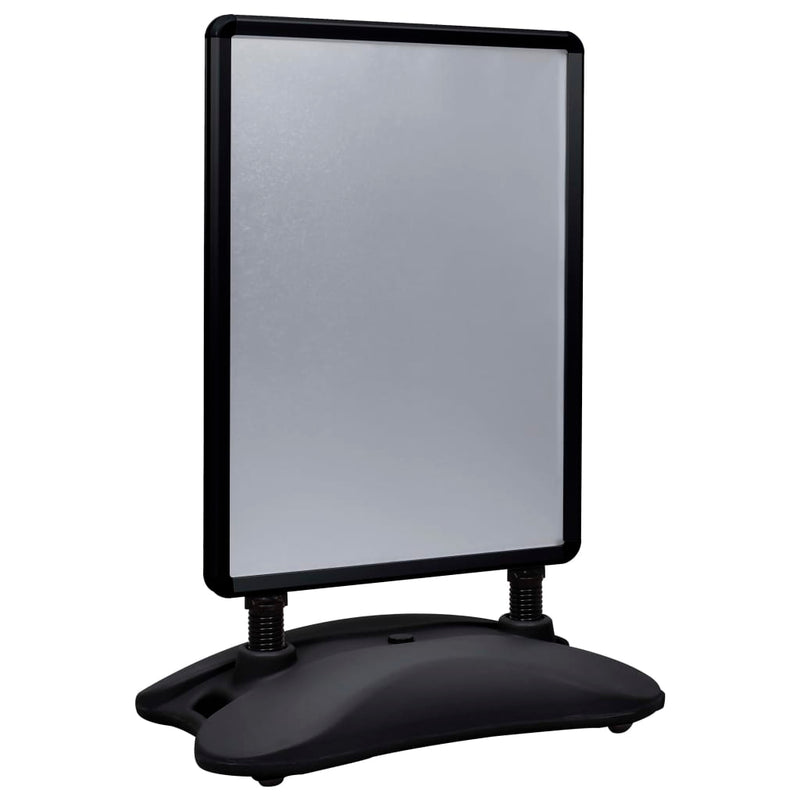 Load image into Gallery viewer, Vidaxl posterstandaard a1 wateranker aluminiumlegering zwart
