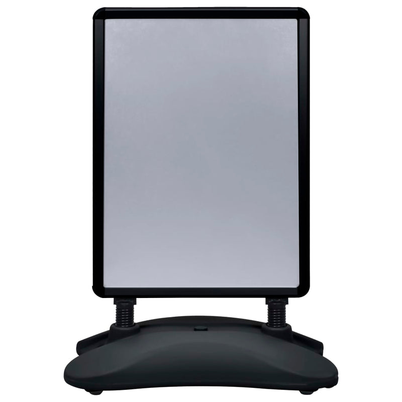 Load image into Gallery viewer, Vidaxl posterstandaard a1 wateranker aluminiumlegering zwart
