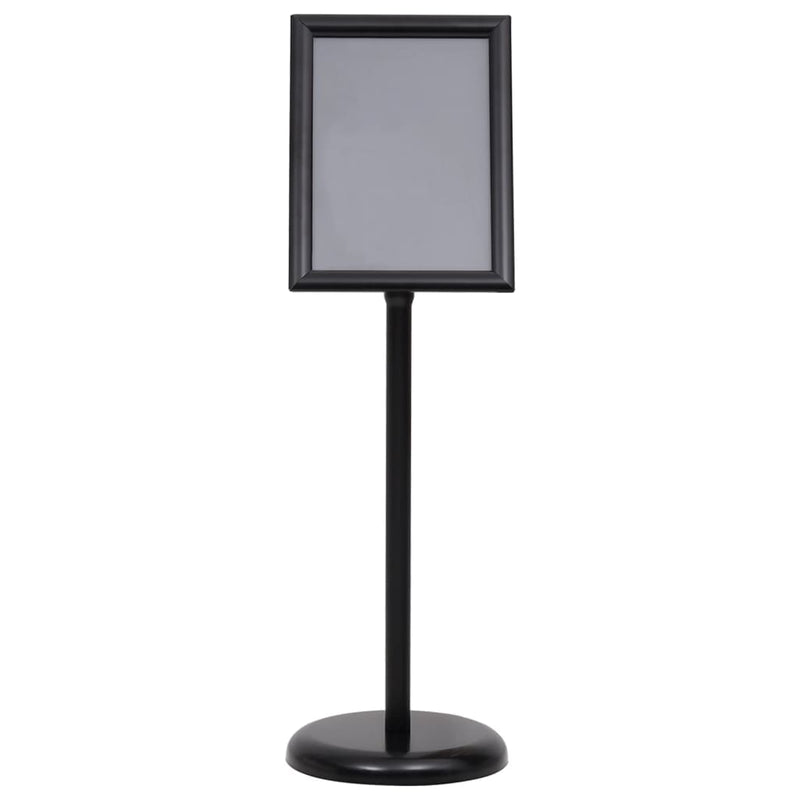 Load image into Gallery viewer, Vidaxl posterstandaard a4 aluminiumlegering zwart
