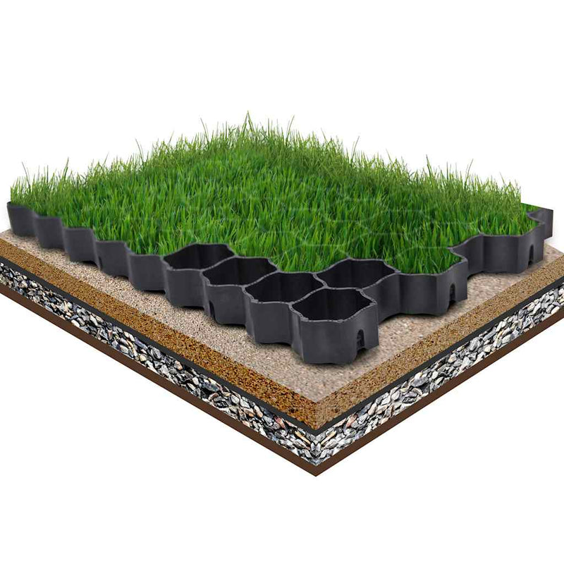 Load image into Gallery viewer, Vidaxl grasroosters 16 st 60x40x3 cm kunststof groen
