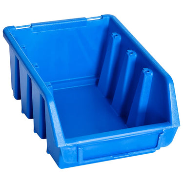 Vidaxl stapelbakken 20 st kunststof blauw