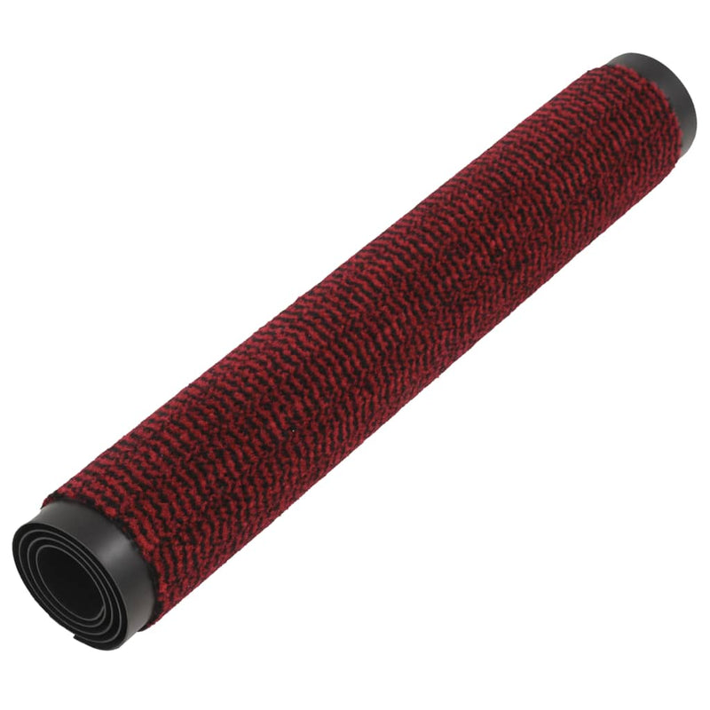 Load image into Gallery viewer, Vidaxl droogloopmatten 2 st rechthoekig getuft 90x150 cm rood
