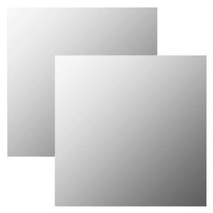 Vidaxl wandspiegels 2 st vierkant 60x60 cm glas